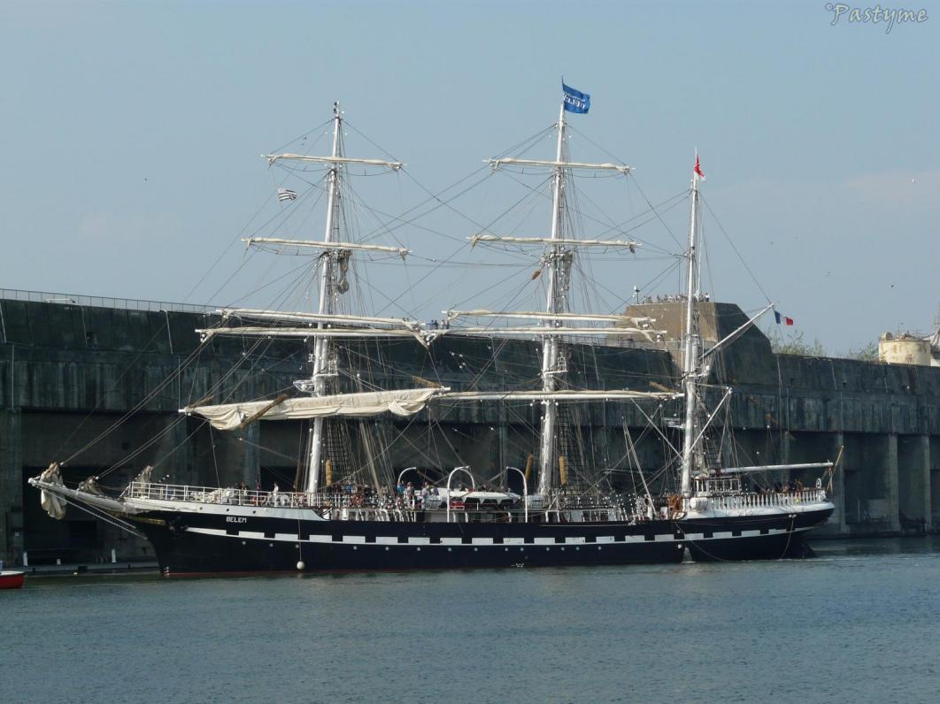 Le BELEM à SAINT NAZAIRE