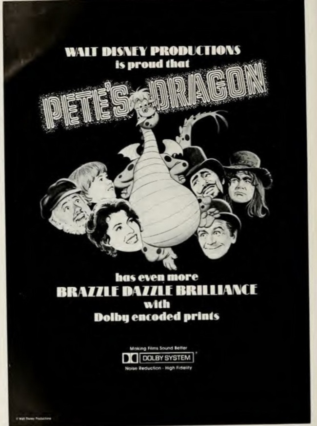 PETER ET ELLIOTT LE DRAGON BOX OFFICE USA 1977 16 NOVEMBRE 1977