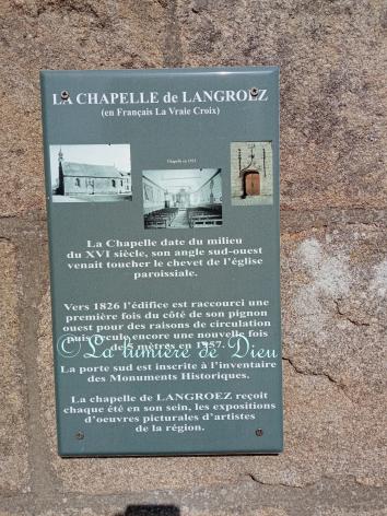 Erdeven, la chapelle de la Vraie Croix