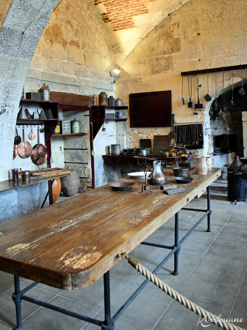 Photos des cuisines du château de Valençay (Indre)