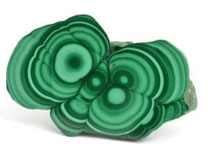 Tranche de malachite