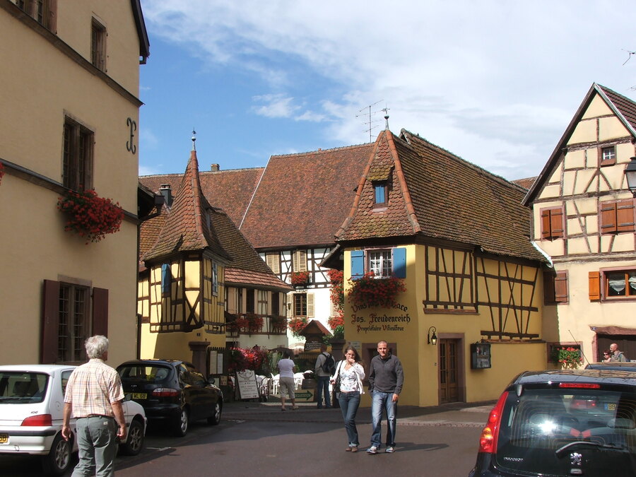 l'Alsace  en 2008 dept  67 - 68