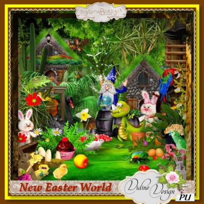 New Easter World by Didine Design