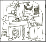 Coloriages d'oeuvres d'art