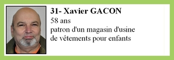 31- Xavier GACON