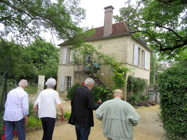 La maison d'Auguste Renoir à Essoyes....
