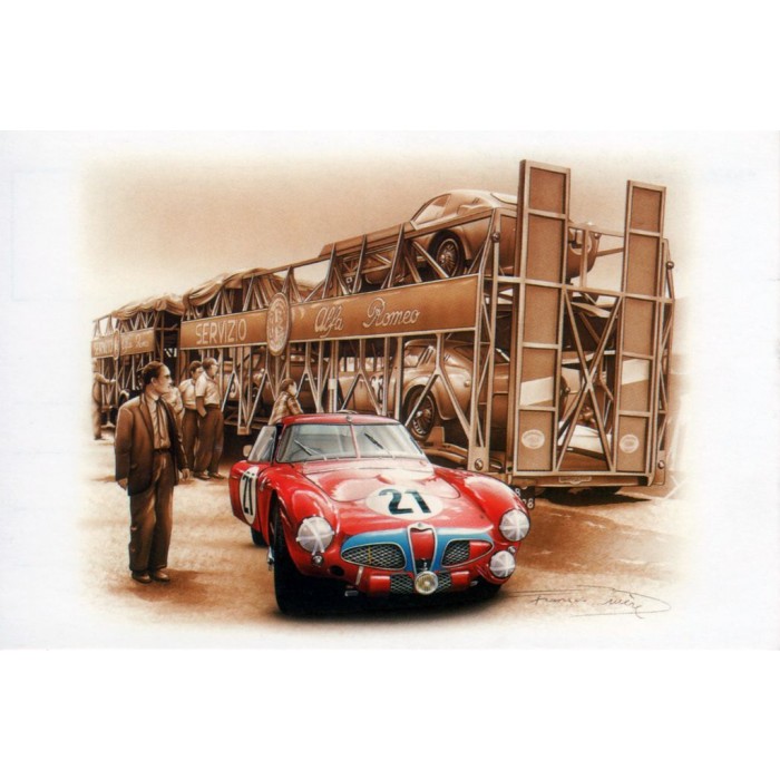 Alfa Roméo au Mans