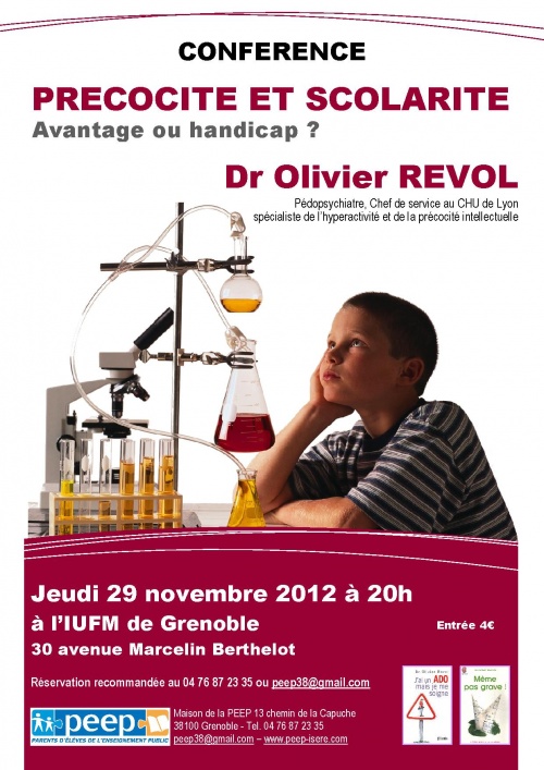 Conférence Olivier Revol à Grenoble