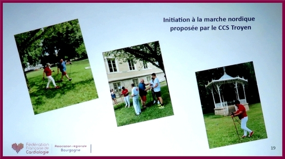 Le Club Cœur et Santé du Pays Châtillonnais a proposé de faire découvrir les activités physiques qu'il propose 