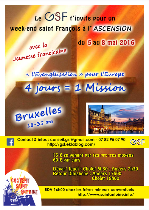 Mission "Ascension-Bruxelles"