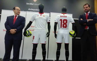 Nouveau maillot de foot Sevilla 2016/17 Domicile
