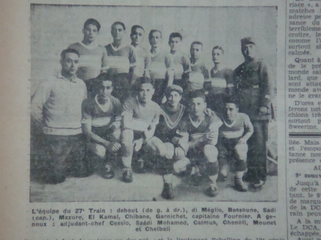 Chelbabi Militaire saison 1936/1937