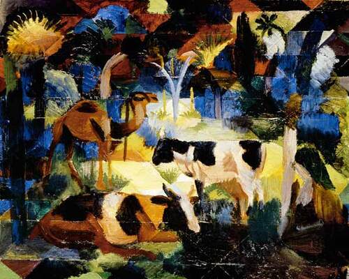 13 - Des vaches dans l'art
