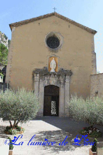 Entrevaux, la cathédale Notre-Dame de l'Assomption