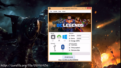 DC Legends Hack Tool Download