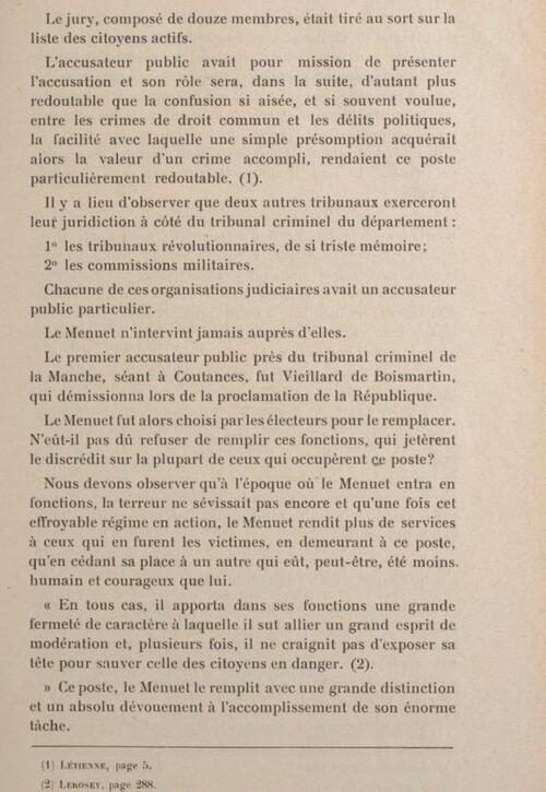 généalogie Baron Le MENUET de la JUGANNIERE recueil 