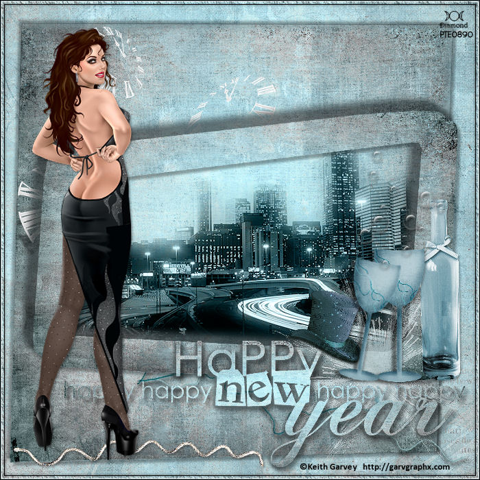 Tutoriel "Happy New year" de Myriam