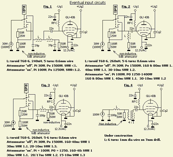 Systeme de charge G1 pour amplificateur d puissance