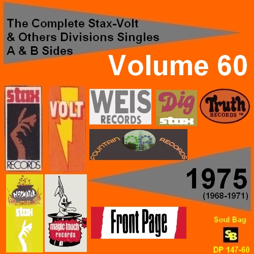 " The Complete Stax-Volt Singles A & B Sides Vol. 60 Stax & Volt Records & Others Divisions " SB Records DP 147-60 [ FR ] 2020