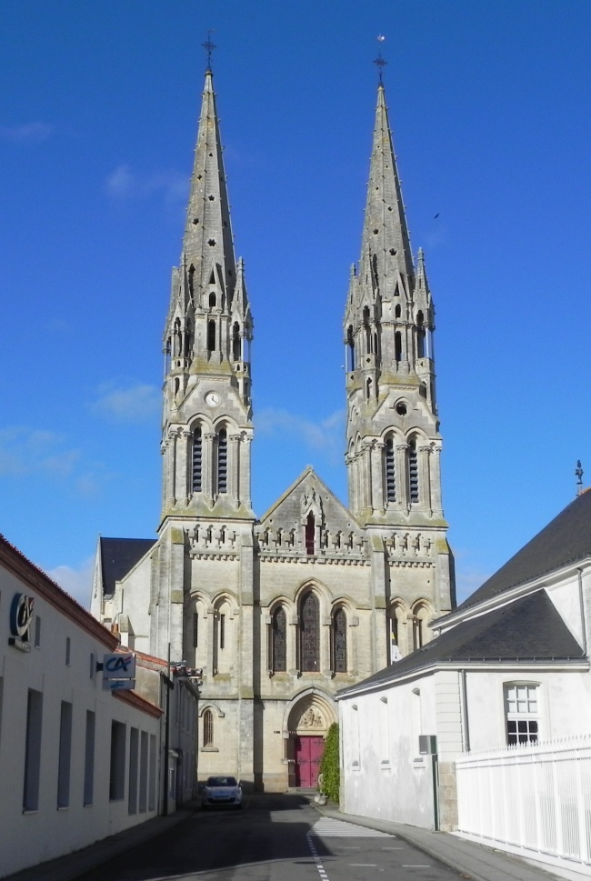 L'église de Machecoul 