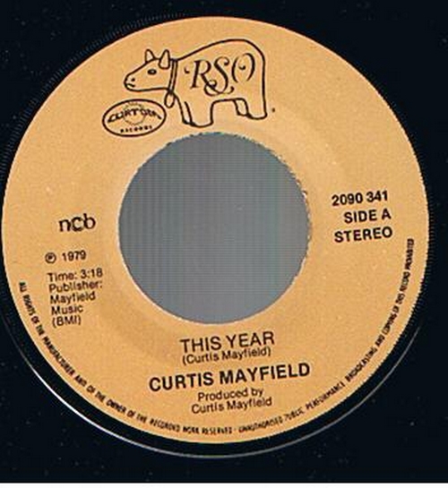1979 : Single SP Curtom / RSO Records RS 919 [ US ]