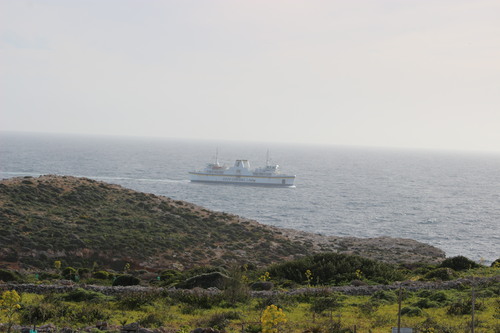 Île de Comino, de l'île de Malte
