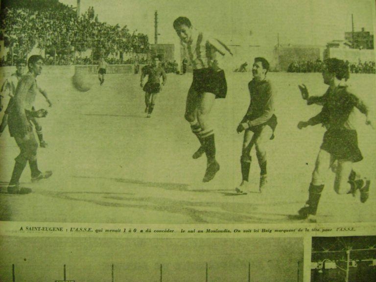 11.3.1956 MCA-ASSE 1-1 Dernier match du Mouloudia