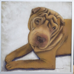 le chien (vendu) Sylvie Marin-Durand