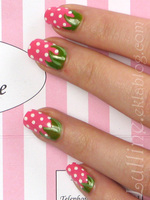 Nail Art Fraises