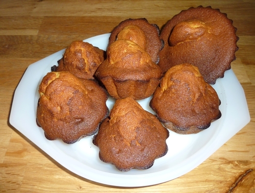 Petits cakes  à la bergamote (spécialité Nancéenne) 