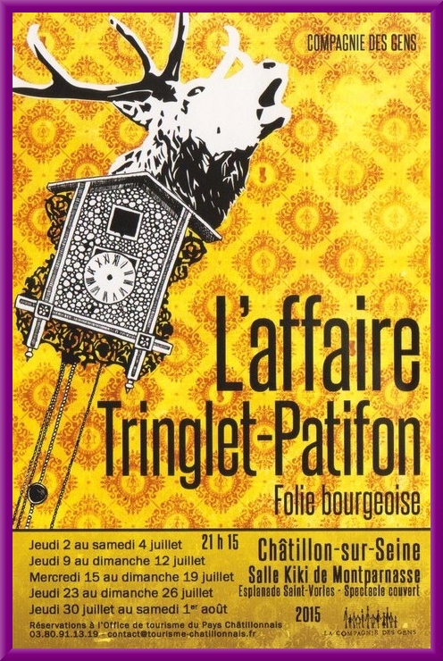 "L'affaire Tringlet-Patifon", le nouveau théâtre estival de la Compagnie des Gens...