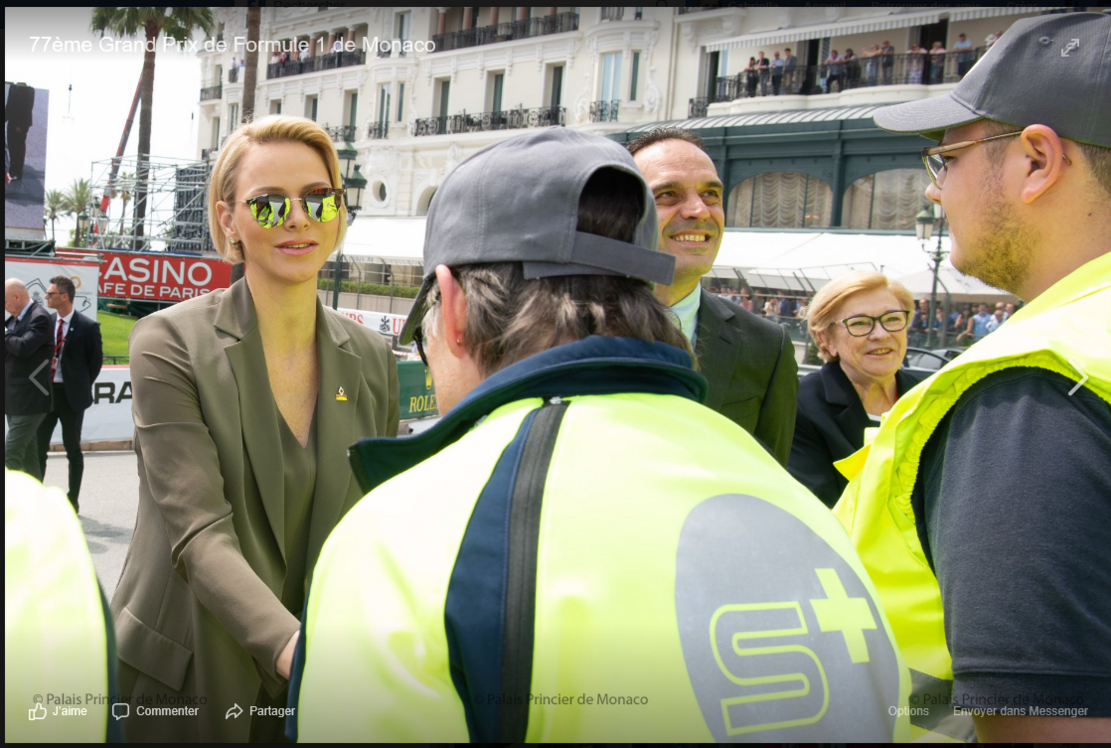 Autres photos inédites sur le week end du GP publiées par le palais