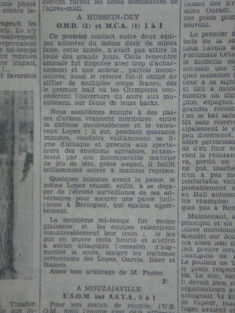 4.9.1938 amical ohd-mca 1-1