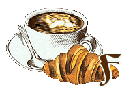 Alphabet "café-croissant"