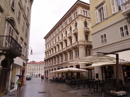 Trieste en Italie: la Place de   l'Unité Italienne (photos)