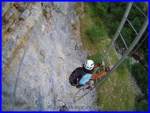 Devoluy, la via ferrata des étroits