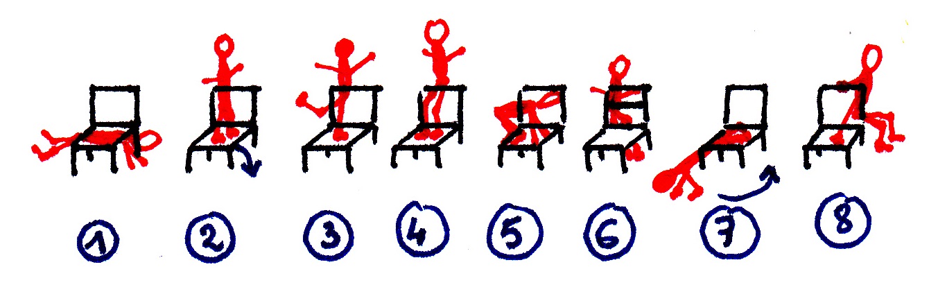 La chaise: objet acrobatique et gymnique en P4 - Des ateliers pour l'école  maternelle