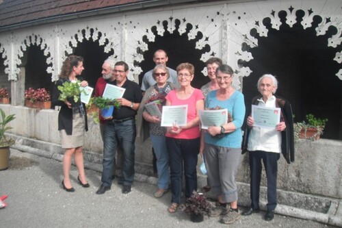 Maisons fleuries