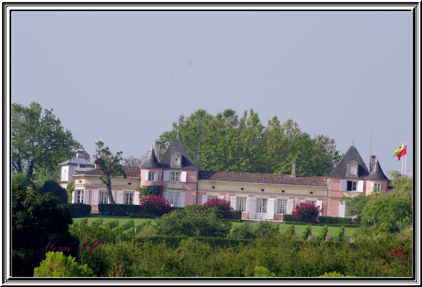 Suite de la balade dans l'estuaire de la gironde.   Les châteaux du Médoc