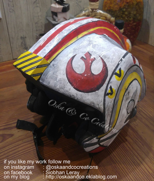 Casque Luke Skywalker copie by Oska and Co creations