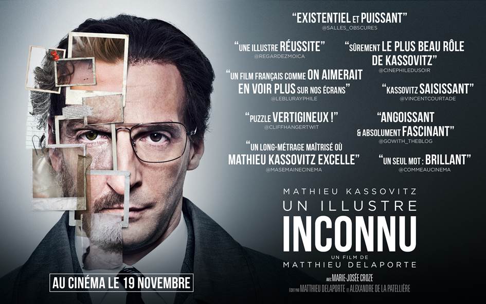 Découvrez de nouveaux extraits du film UN ILLUSTRE INCONNU - Le 19 novembre  2014 au cinéma - A LA POURSUITE DU 7EME ART CINE DVD