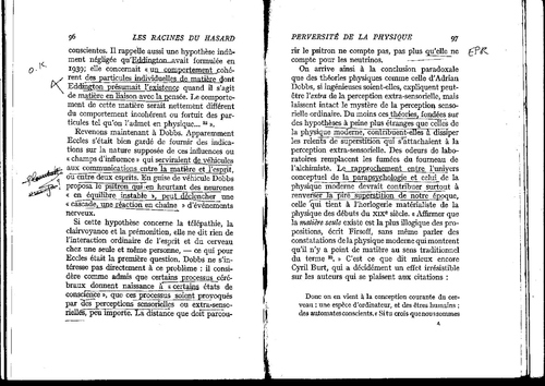 Arthur KOESTLER "Les racines du hasard" pages 67, 89 à 96 et 156