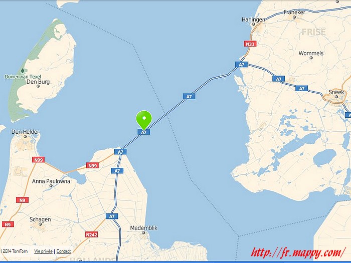 Hollande-la digue du Nord ,Afsluitdijk-1