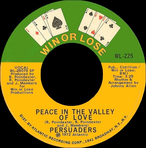 The Persuaders : Album " The Persuaders " Atco Records SD 7021 [ US ] en Mars 1973