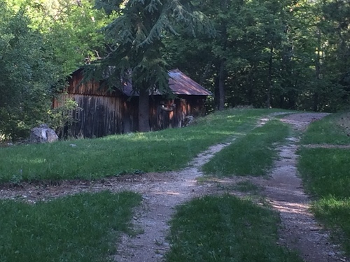 Vers Chatillon le désert