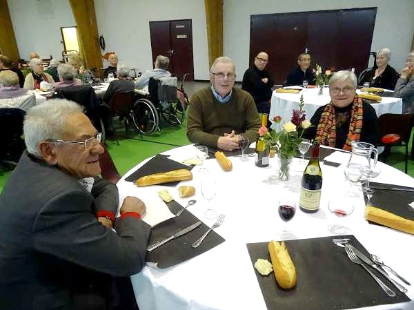 Le repas des Aînés 2015, offert par la Municipalité de Châtillon sur Seine