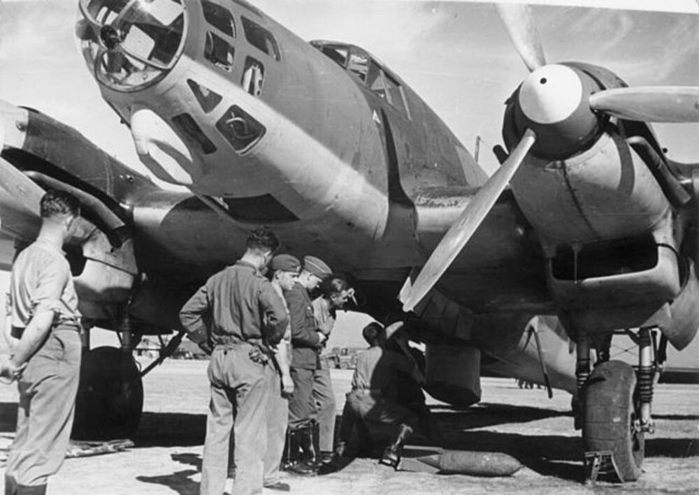 Bombardier Heinkel 111B dans la Légion Condor