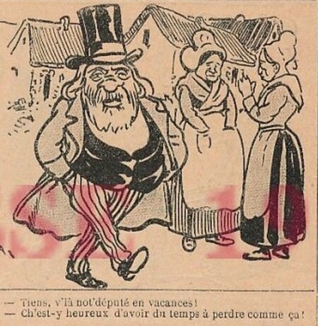 Nos députés en dessins humoristiques de presse (1900 à 1914)