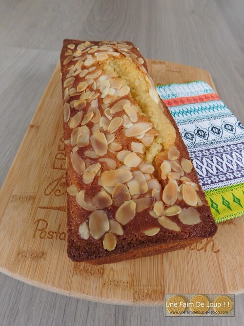 Cake aux amandes et au citron vert