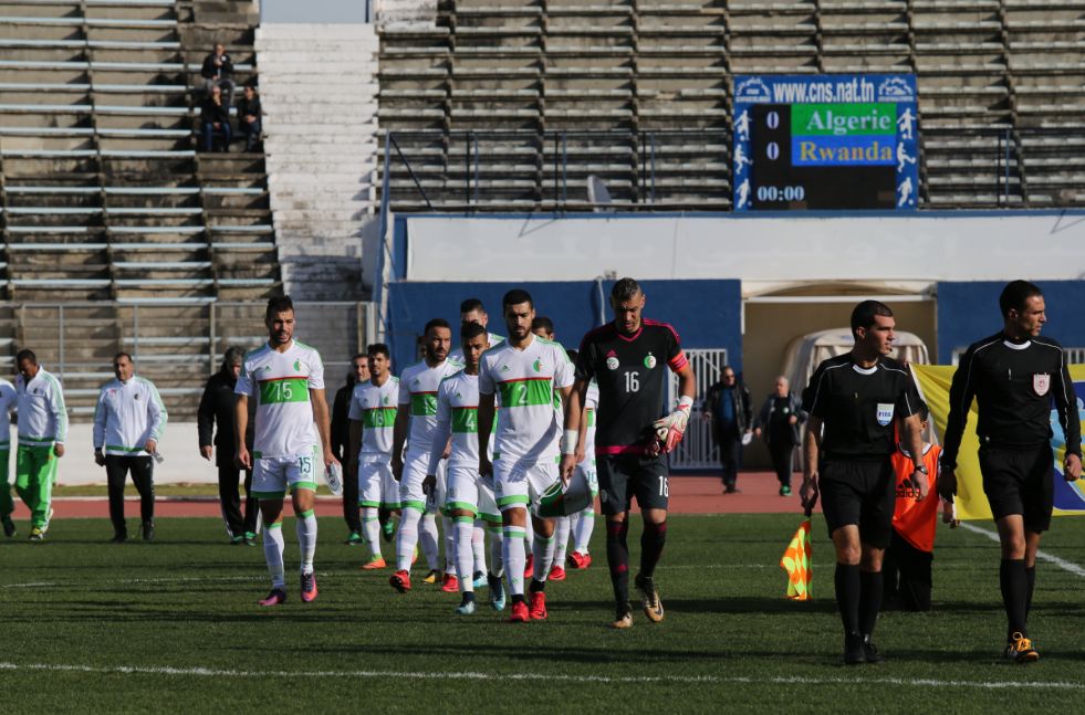 Mercredi 10.1.2018 à El Menzah (Tunis)  Amical EN A'-Rwanda 4-1